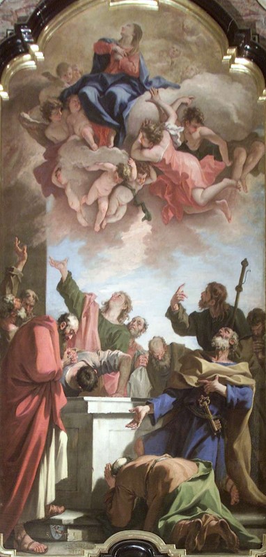 Ricci S. (1708-1710), Assunzione della Madonna