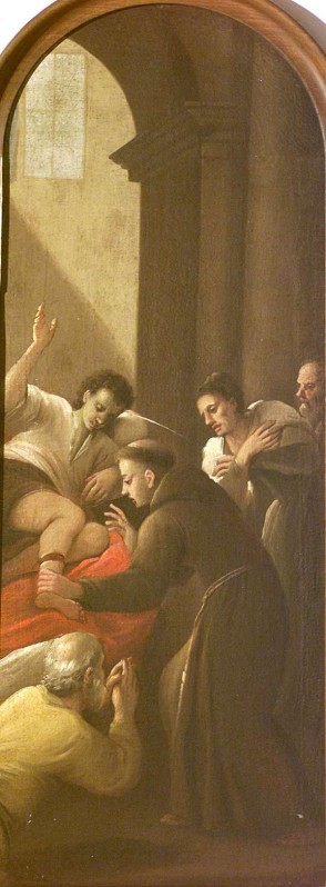 Cifrondi A. sec. XVIII, Sant'Antonio e il miracolo del piede risanato