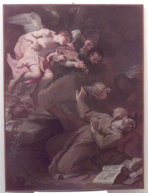 Balestra A. sec. XVII-XVIII, Estasi di San Francesco d'Assisi