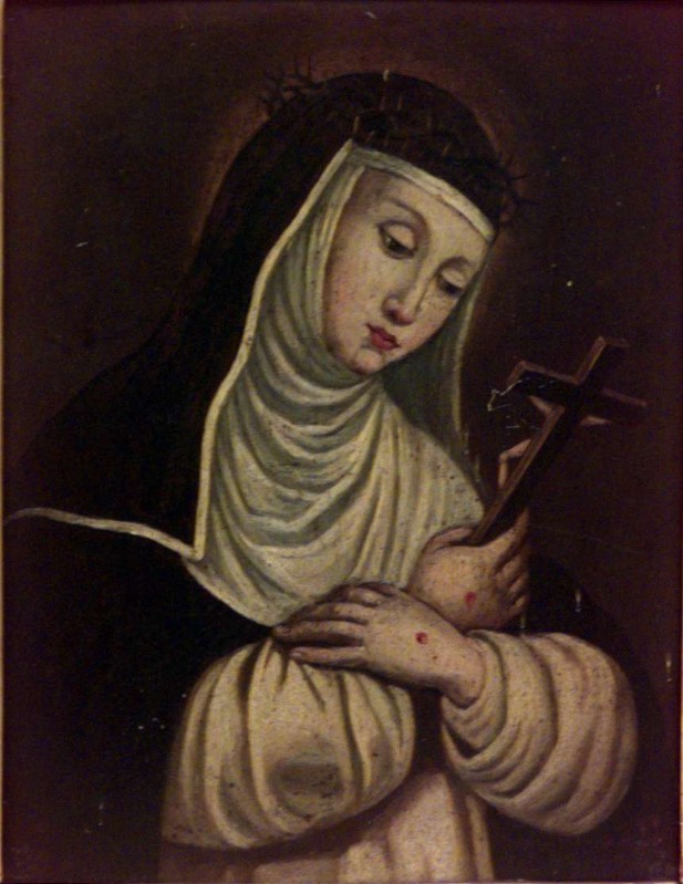 Ambito lombardo sec. XVII, Santa Caterina da Siena