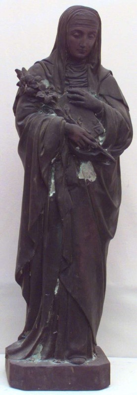 Ambito italiano sec. XX, Santa Chiara d'Assisi