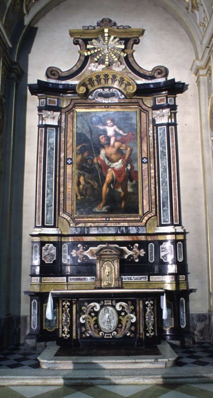 Ambito lombardo sec. XVII, Altare di San Cristoforo