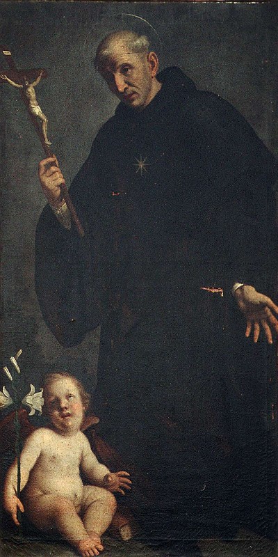 Ceresa C. sec. XVII, San Nicola da Tolentino e angioletto