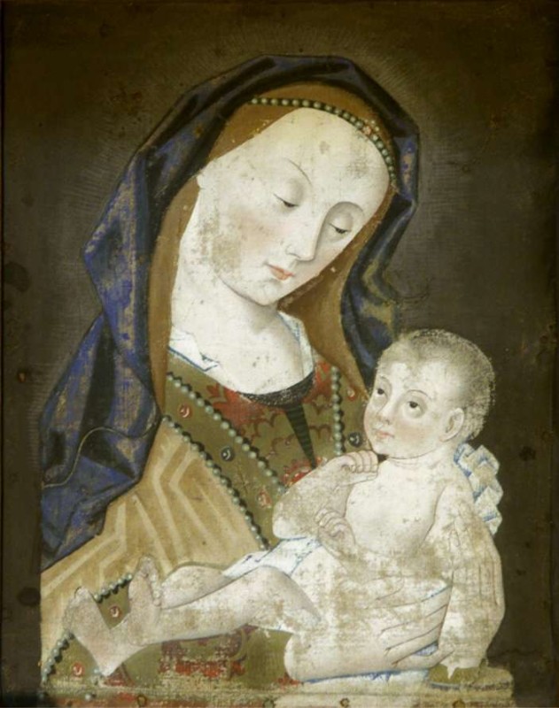 Ambito lombardo sec. XV, Madonna del buon consiglio
