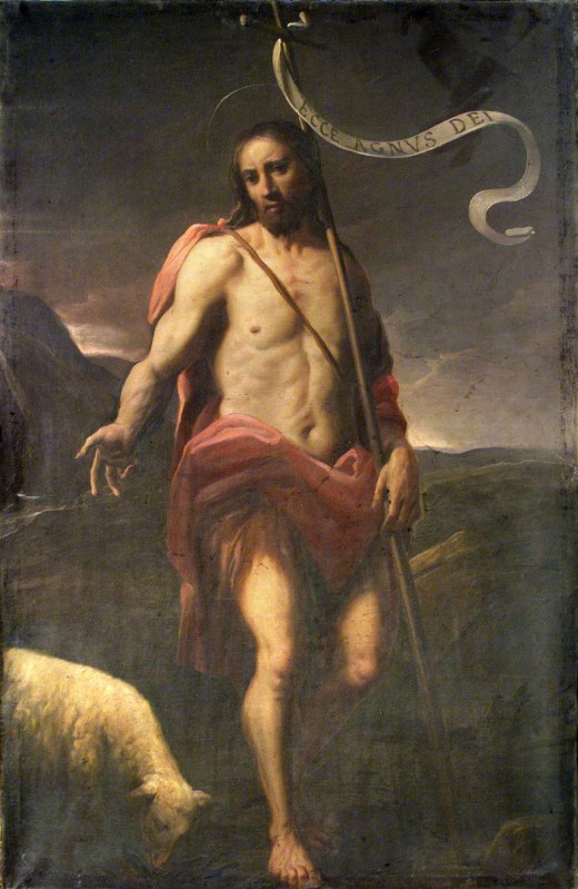 Cifrondi A. (1701), San Giovanni Battista ad olio su tela