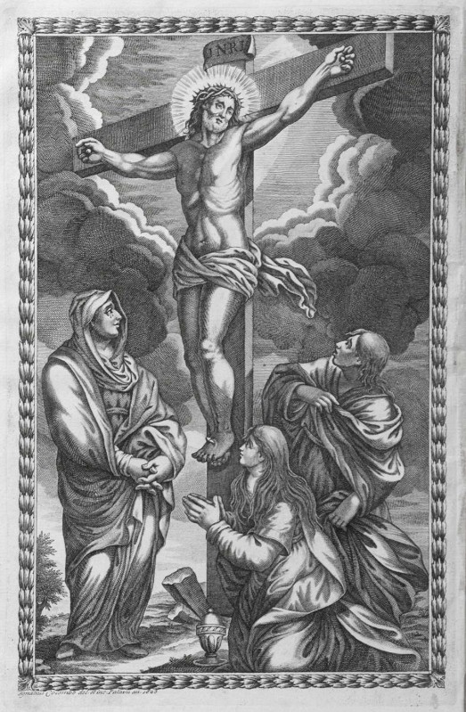 Colombo I. (1823), Crocifissione di Gesù Cristo
