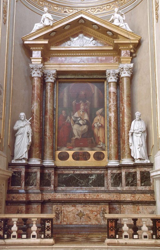 Alessandri F.-Manni B.-Galletti(1764-1847), Altare S.Benedetto