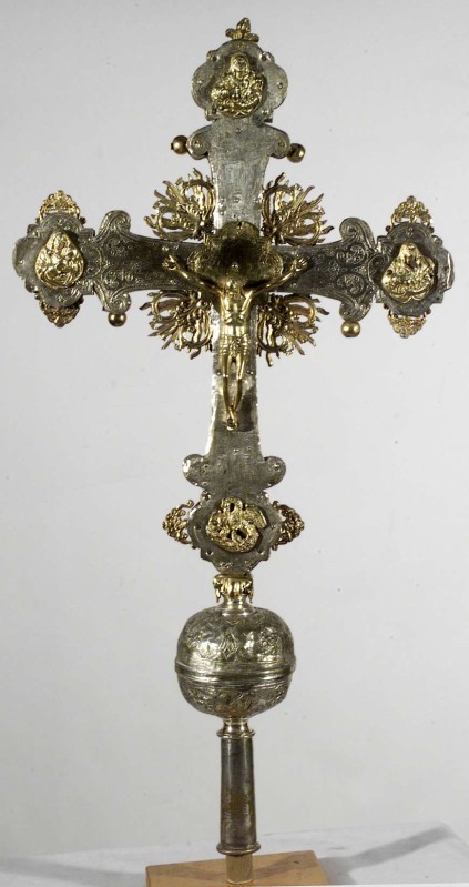 Ambito lombardo-veneto sec. XVII, Croce processionale