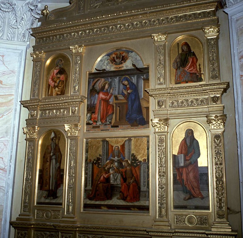 Boldrini L. sec. XV, Polittico della Vergine