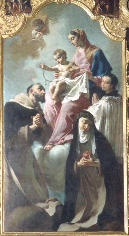 Capella F. sec. XVIII, Madonna del rosario