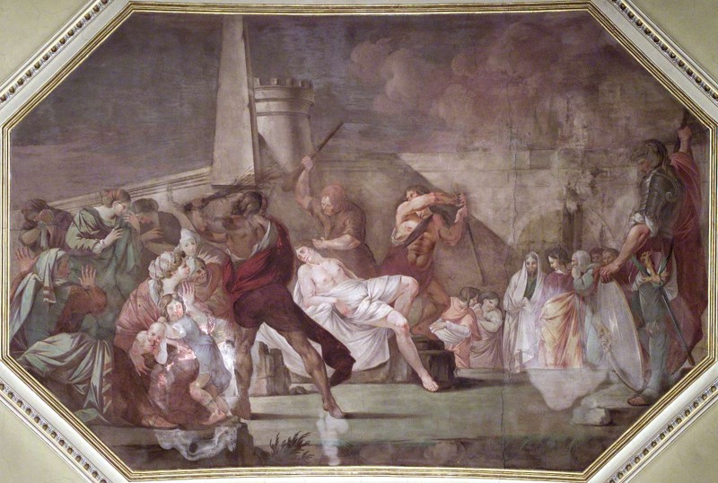 Comerio F. sec. XVIII, Martirio dei SS. Gervasio e Protasio