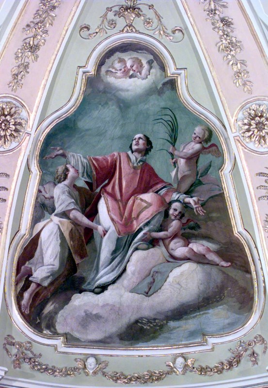 Ferretti A. (1756), Santo Stefano in gloria