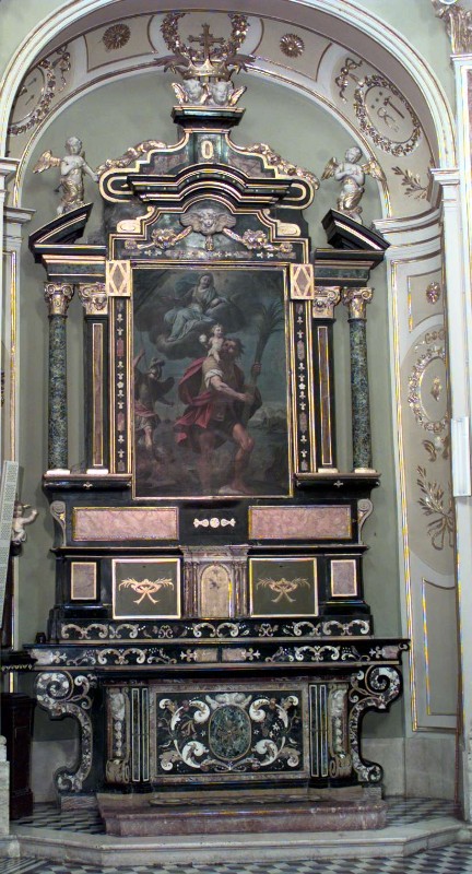 Ambito bergamasco (1718), Altare di San Cristoforo