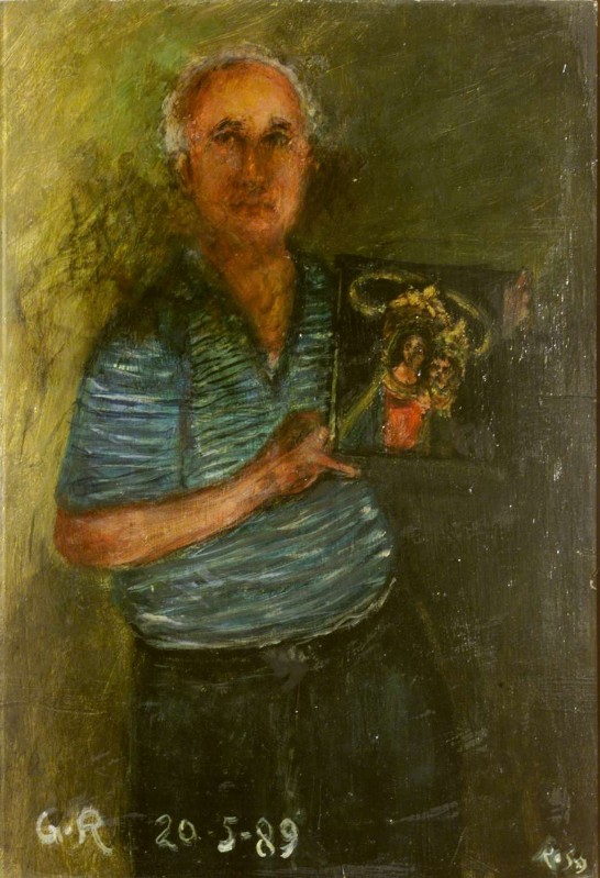 Rosa L. (1989), Ex voto dipinto ad olio su tela