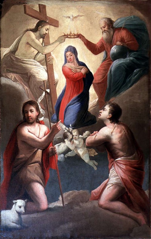Cifrondi A. (1687), Incoronazione della Madonna