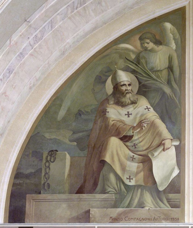 Monzio Compagnoni A. (1958), San Cornelio e un angelo