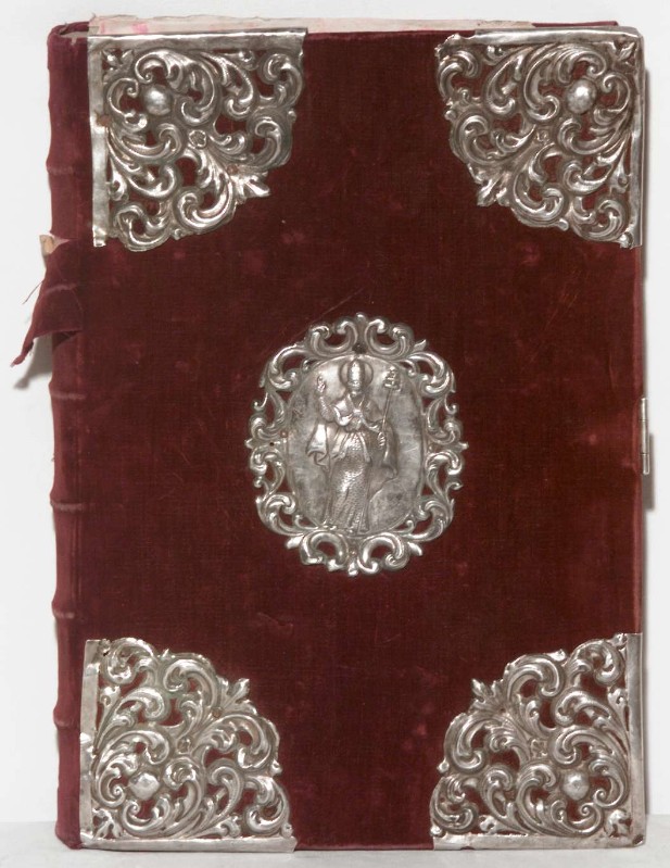 Ambito lombardo-veneto sec. XVIII, Legatura di libro liturgico