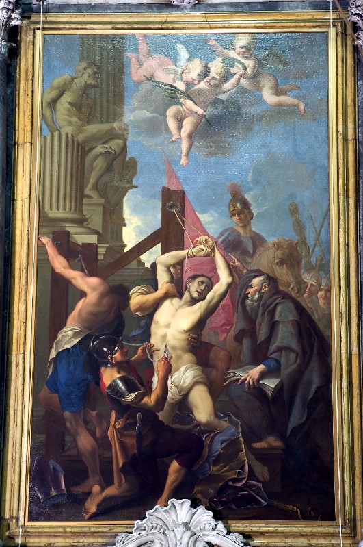 Tortelli G. (1739), Martirio di Sant'Erasmo