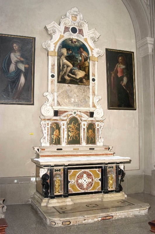 Bott. bresciana secc. XVII-XVIII, Altare dei Santi Gervasio e Protasio