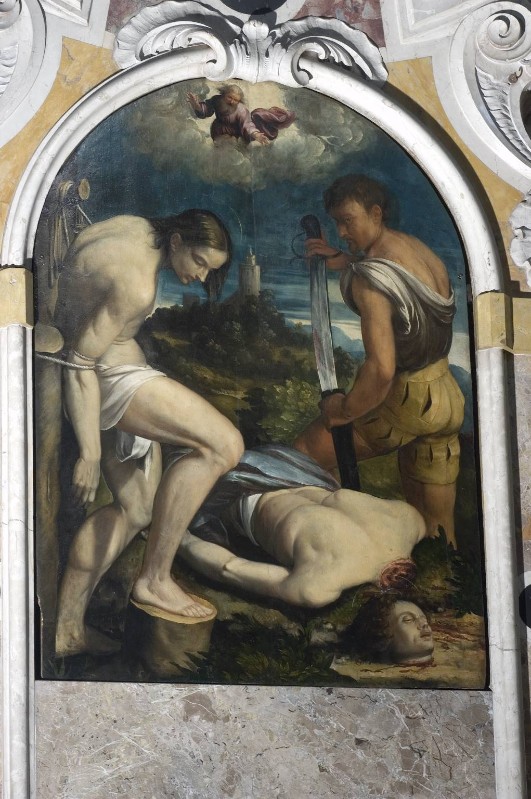 Piazza C. (1526), Martirio dei SS. Gervasio e Protasio