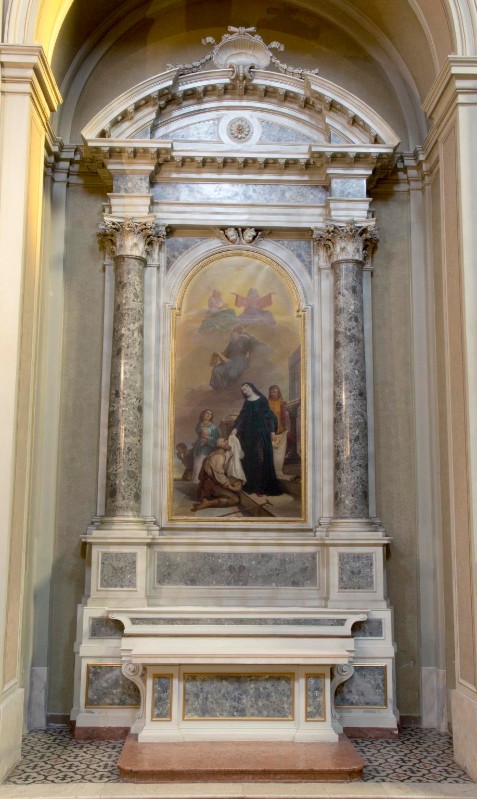 Bott. bresciana sec. XIX, Altare della Beata Paola Gambara