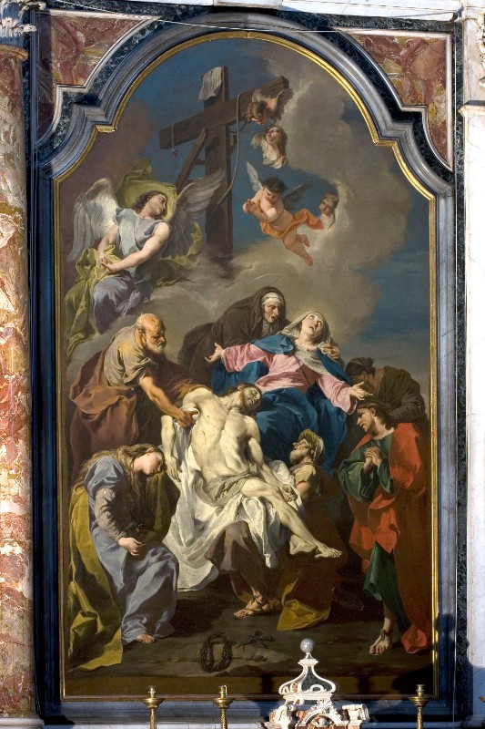Pittoni G.B. sec. XVIII, Compianto su Gesù Cristo morto
