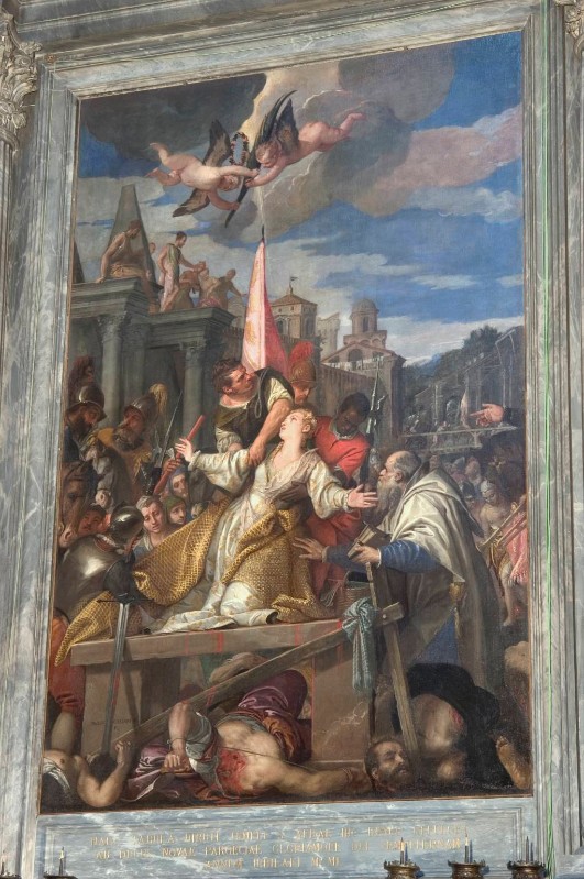 Caliari Paolo il Veronese sec. XVI, Martirio di Sant'Afra
