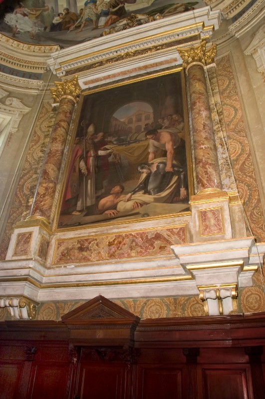 Basiletti L. (1816), Sant'Ambrogio trova i corpi dei santi Gervasio e Protasio