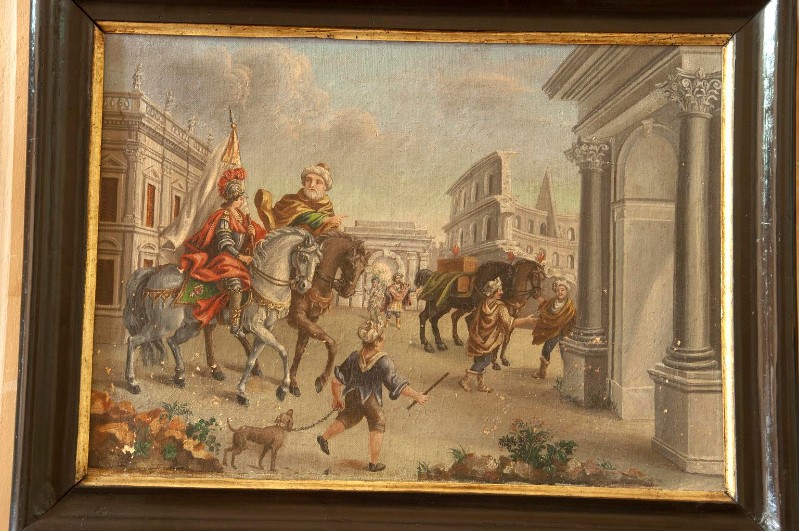 Pezzaioli F. (1870), San Pancrazio entra a Roma