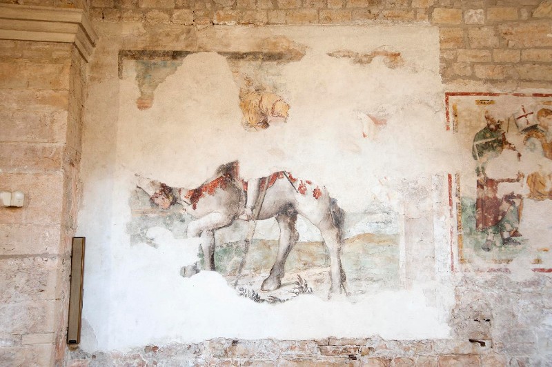 Romani G. sec. XVI, San Pancrazio a cavallo