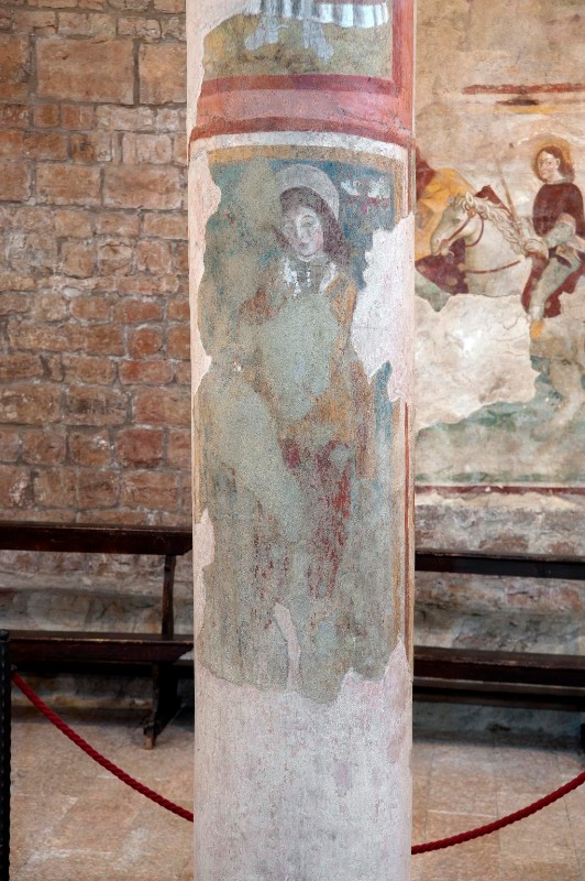 Bottega bresciana sec. XIV, San Pancrazio dipinto