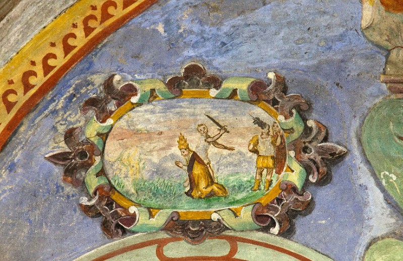 Ambito bresciano sec. XVI, Martirio di San Fabiano papa