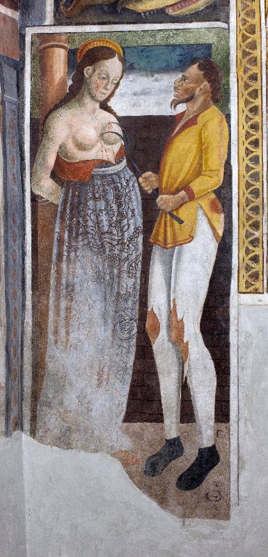 Da Cemmo P. (1491), Martirio di Sant'Agata