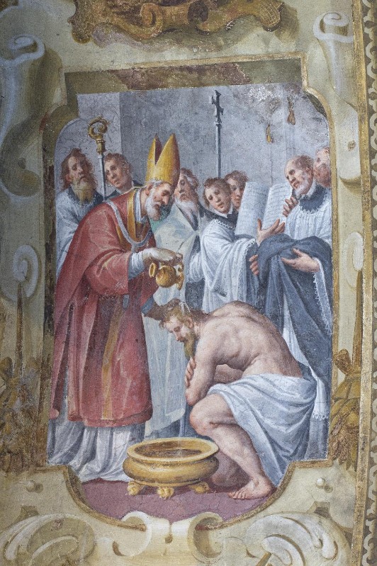 Della Rovere G.M. (1621), Battesimo di Sant'Agostino