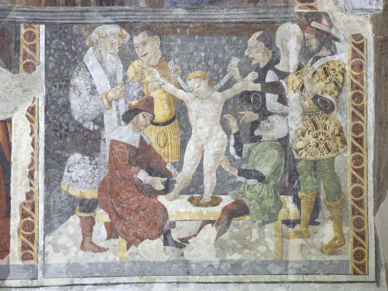 Ambito lombardo sec. XV, Beato Simonino da Trento martirizzato