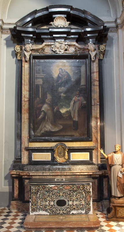 Maestranze bresciane sec. XVII, Altare di San Valentino