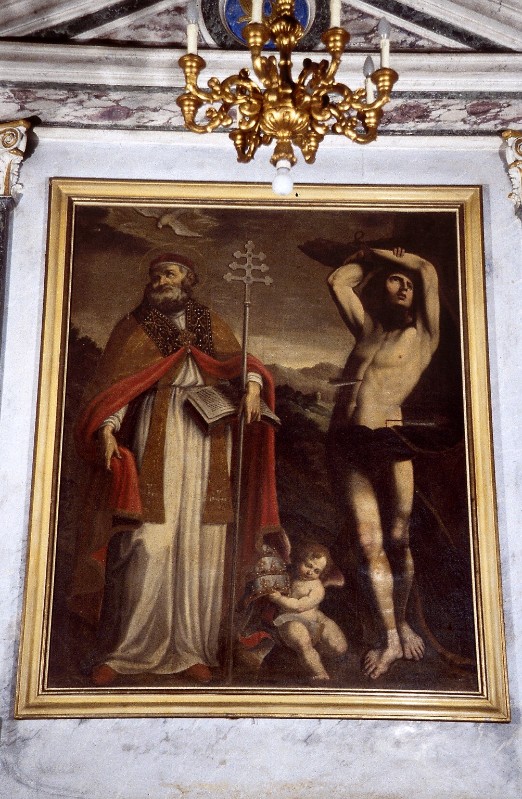 Ambito cremonese sec. XVI, San Fabiano e San Sebastiano