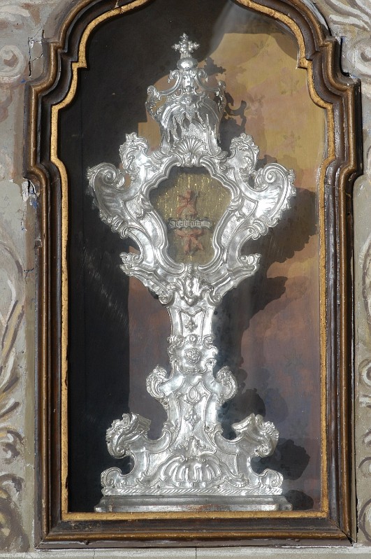 Bottega lombarda sec. XVIII, Reliquiario di Santa Restituta