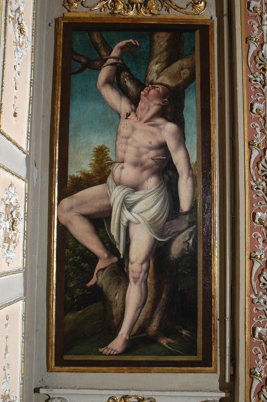 Bottega lombarda sec. XVI, San Sebastiano