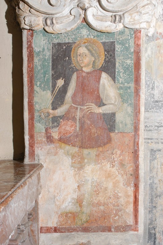 Bottega lombarda sec. XV, San Sebastiano