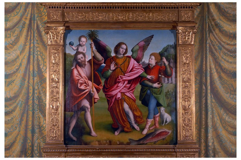 Della Cerva G. B. (1540-1545) San Cristoforo, San Raffaele e Tobia