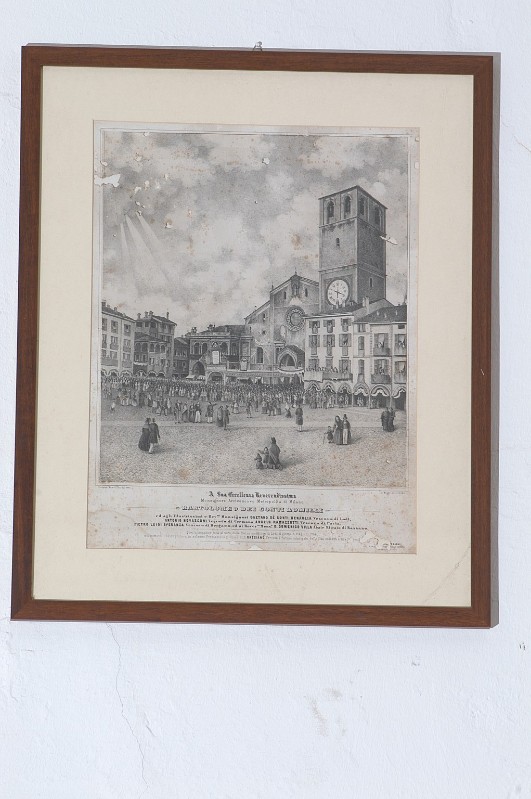 Mamoli G. (1856), Piazza maggiore di Lodi
