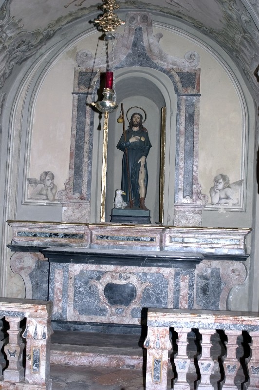 Bottega lombarda sec. XVIII, Altare di S. Rocco