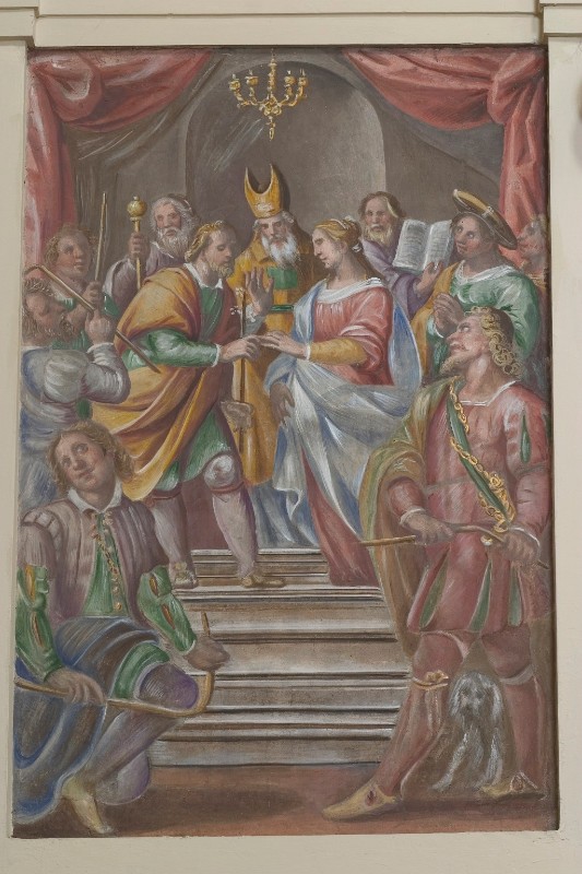 Della Rovere G.M. detto Fiammenghino (1636), Matrimonio di Maria