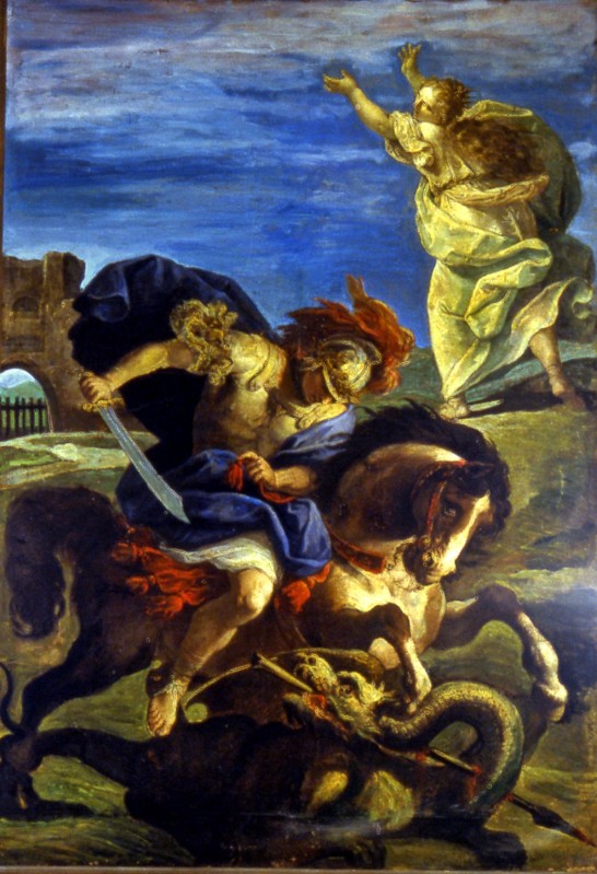 Ricci S. sec. XVII-XVIII, San Giorgio e il drago