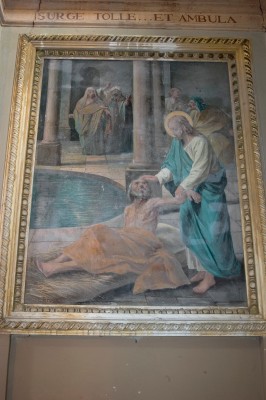Brusatori L. (1941), Gesù Cristo guarisce il paralitico di Cafarnao