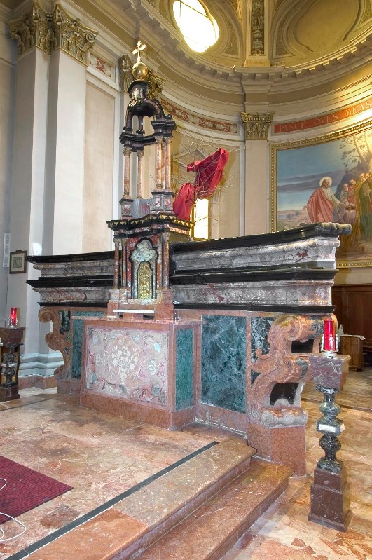 Bottega lombarda sec. XVIII-XX, Altare maggiore