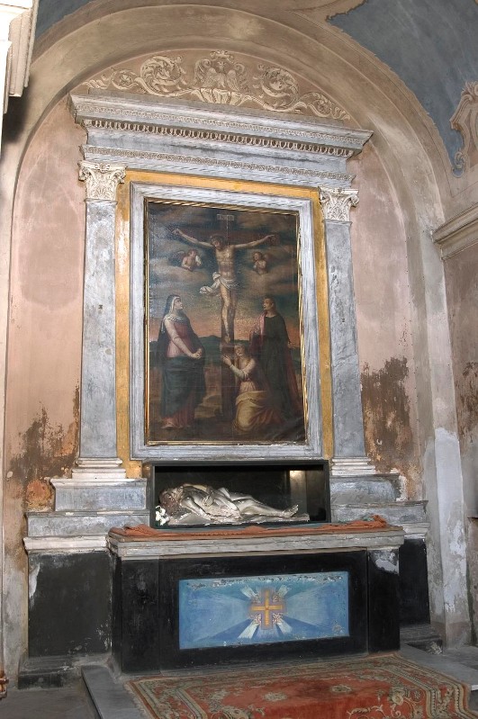 Bottega lombarda sec. XIX-XX, Altare del Crocifisso
