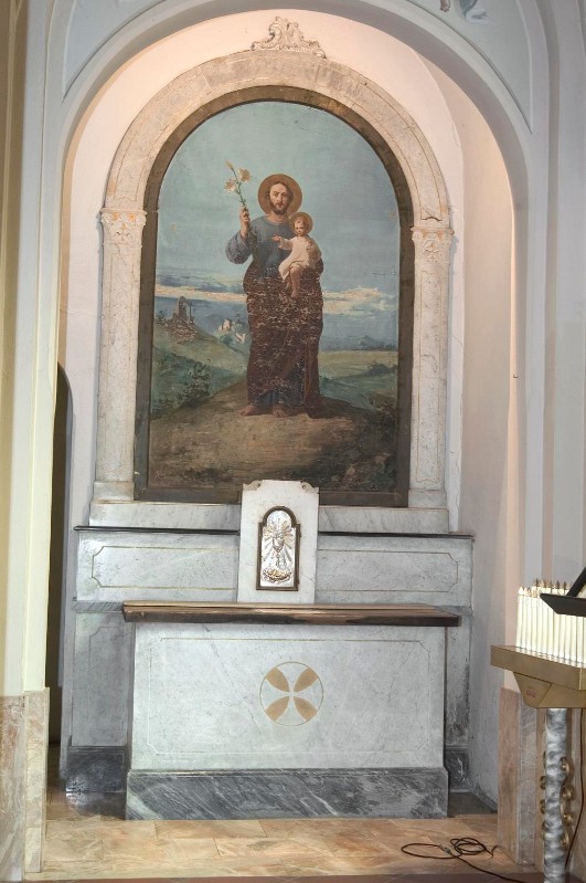 Bottega lombarda sec. XX, Altare di San Giuseppe