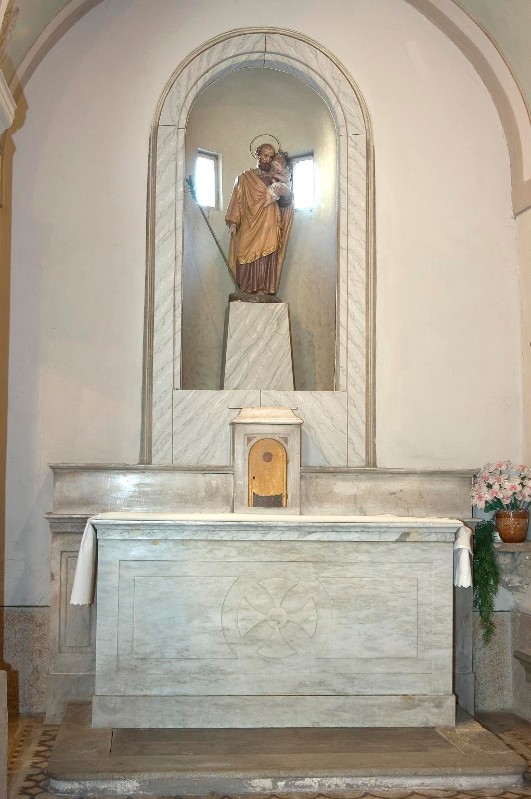 Bottega lombarda sec. XIX, Altare di San Giuseppe